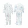 Ge SMS Protective Coverall, w/ElasticWaist&Collar L GW900L